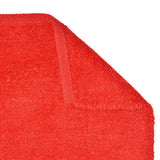 Handmade Chenille rugs - Glaze Red