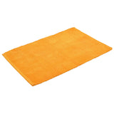 Handmade Chenille rugs -Yellow Sunburst
