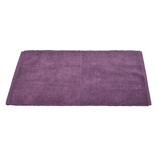 Handmade Chenille rugs - Japanese Violet