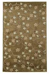 Simple adorable flowers with dainty flowers impart an angelic feel to this carpet. The soft colours and plush feel, this carpet will be a cute addition to your kids room or nursery. Pair it up with cute brown furniture.
